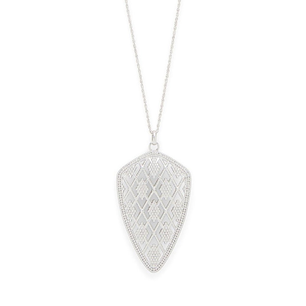 Ava Rose Chelsea Pendant in Silver